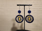 Wolverines Earrings