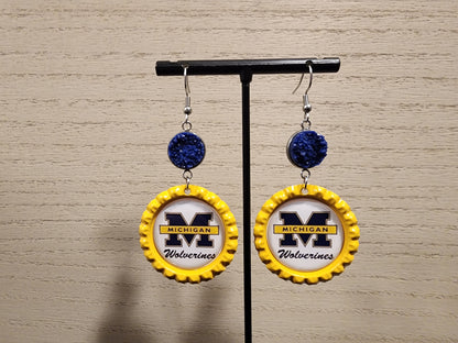 Wolverines Earrings