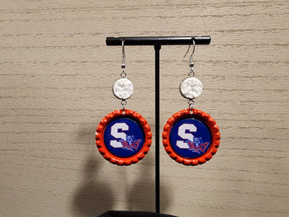 Springfield Blue Devils Earrings
