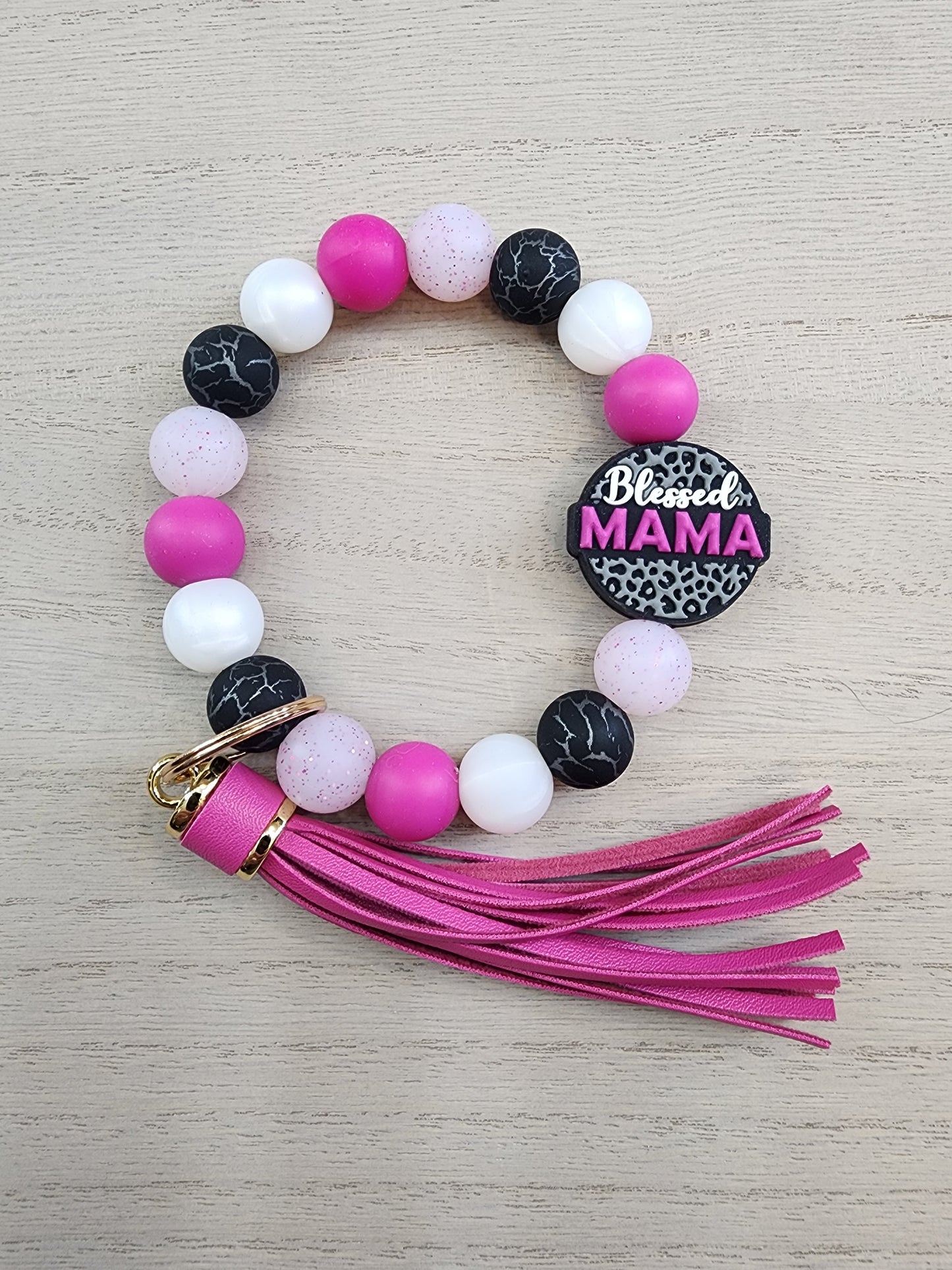 Blessed Mama Wristlet