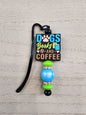 Dogs, Books, and Coffee Bookmark