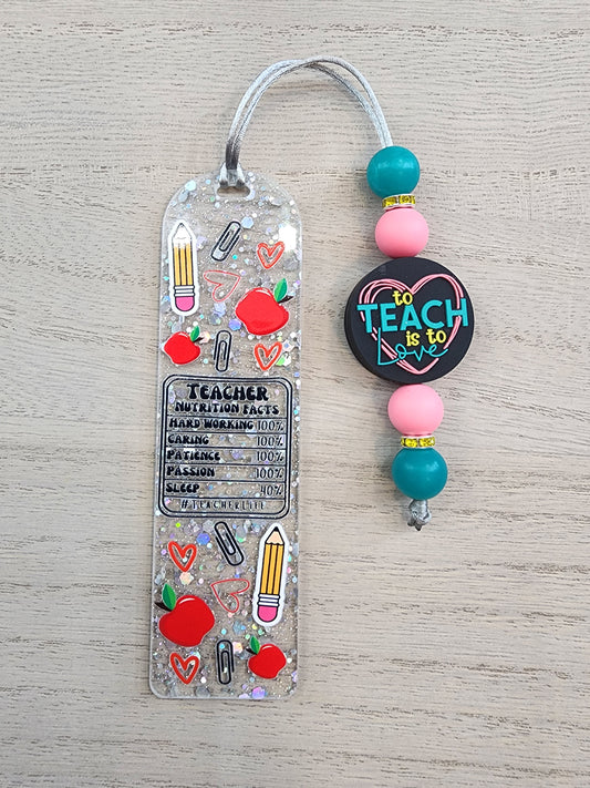 To Teach Is To Love Bookmark