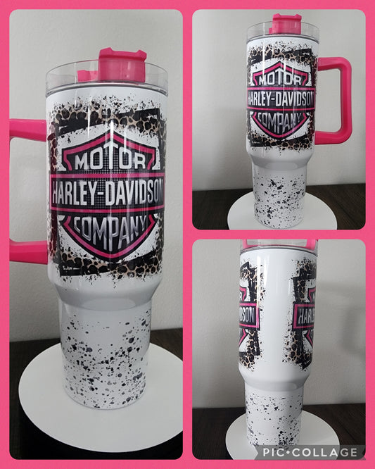 Pink Harley