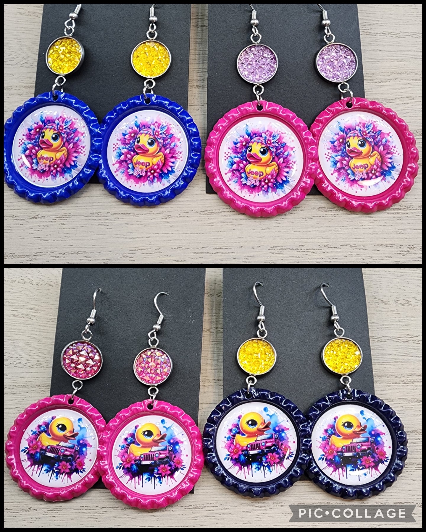 Duck Duck Jeep Earrings